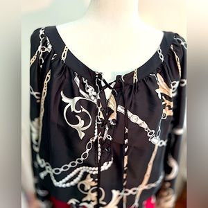 White House Black Market Blouse size Medium